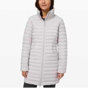 Lululemon Pack it Down Jacket *Long sz 2 Chrome